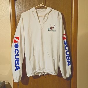 Vintage Cancun Scuba Pull over Hoodie